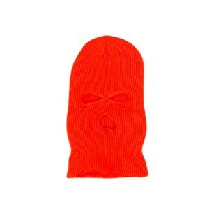 Orange Ski Mask